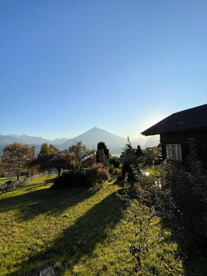 Chalet Edelweiss Sigriswil Exterior foto